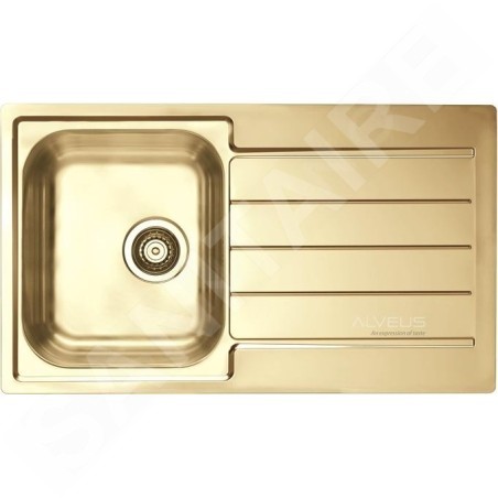 Alveus Line Monarch - Évier 860x500 mm, gold 1068988