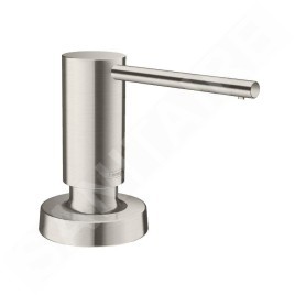 Hansgrohe Accessoires - Distributeur de savon liquide mural A51, 500 ml, inox 40448800