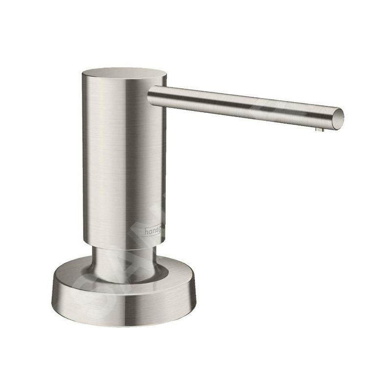 Hansgrohe Accessoires - Distributeur de savon liquide mural A51, 500 ml, inox 40448800