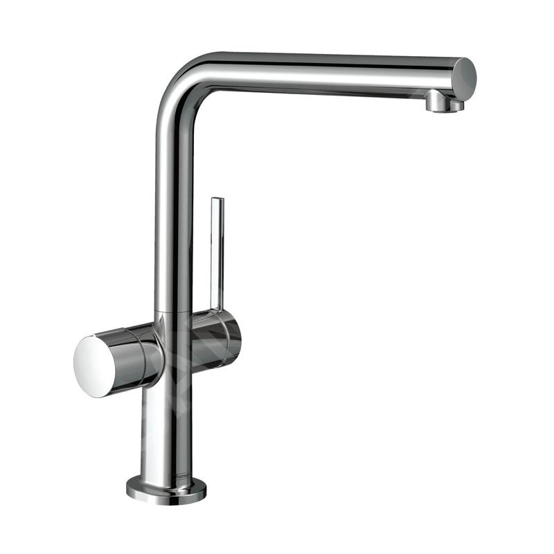 Hansgrohe M54 - Mitigeur d'évier Talis 270, avec vanne d'arrêt, chrome 72827000