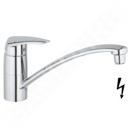 Grohe Eurodisc - Mitigeur d’évier, chrome 33771001