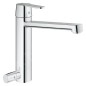 Grohe Get - Mitigeur d'évier avec vanne d'arrêt, chrome 30198000