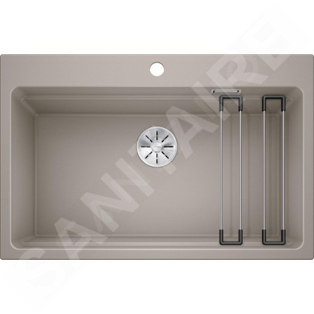 Blanco Etagon 8 - Évier en silgranite, 780x510 mm, avec rails, tartufo 525194