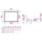 Kermi NICA - Porte de douche D2R 140x200 cm, droite, argent brillant/verre transparent NID2R14020VPK Kermi NICA - Porte de douche D2R 140x200 cm, droite, argent brillant/verre transparent NID2R14020VPK