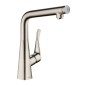 Hansgrohe Metris New - Mitigeur d’évier 320, aspect inox 14883800