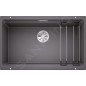 Blanco Etagon 700 - Évier en silgranite, 730x460 mm, avec rails, gris rocher 525168