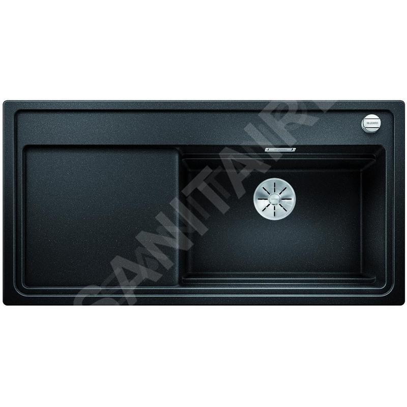 Blanco Zenar XL 6 - Évier en silgranit DFG, 1000x510 mm, avec commande de vidage et accessoires, noir 526054