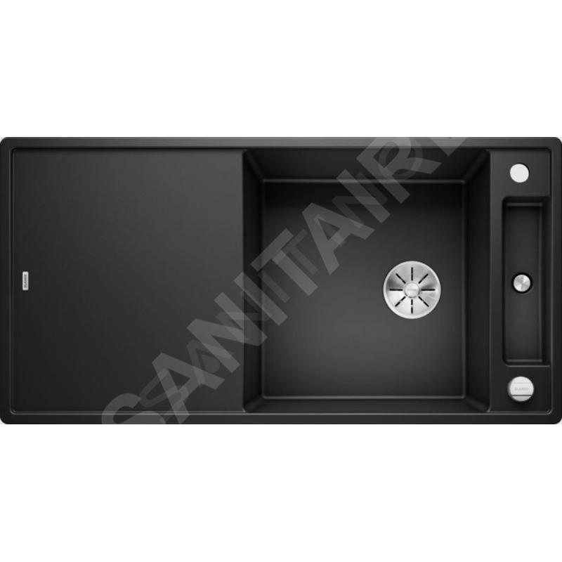 Blanco Axia III XL 6 - Évier en silgranit 1000x510 mm, avec commande de vidage et accessoires, noir 525858