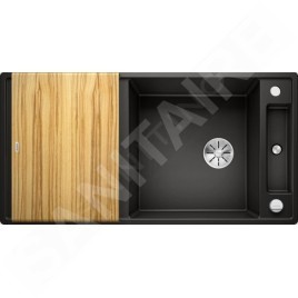 Blanco Axia III XL 6 - Évier en silgranit 1000x510 mm, avec commande de vidage et accessoires, noir 525858