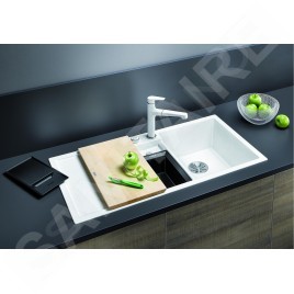 Blanco Collectis 6 - Évier en silgranit 1000x510 mm, avec commande de vidage et accessoires, gris rocher 523345