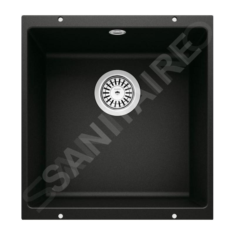 Blanco Rotan 400 - Évier en silgranit, 430x460 mm, noir 526097