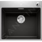 Blanco Subline 500 - Évier en silgranit, 543x510 mm, avec commande de vidage, noir 525999