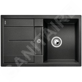 Blanco Metra 45 - Évier en silgranit, 780x500 mm, noir 525915