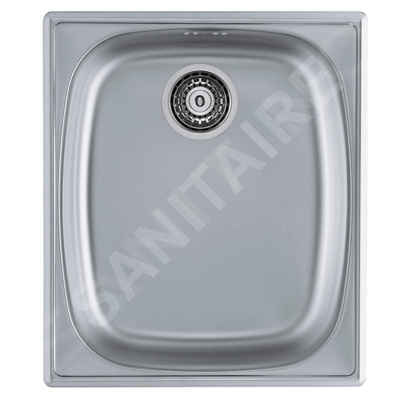 Alveus Basic - Évier 380x440 mm, vidage 90 mm, inox 1082195