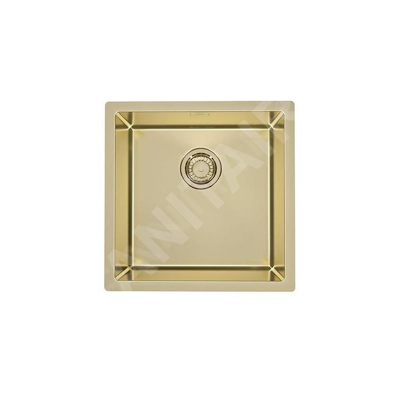 Alveus Quadrix Monarch - Évier 450x450 mm, gold 1103319