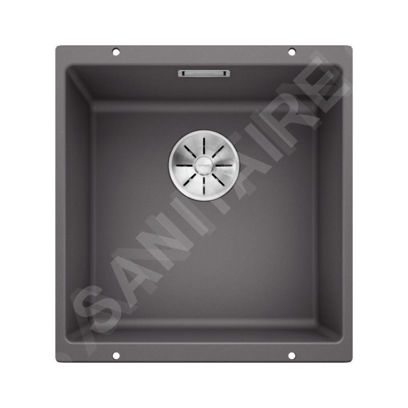 Blanco Subline 400 - Évier en Silgranit, 430x460 mm, InFino, gris rocher 523423 Blanco Subline 400 - Évier en Silgranit, 430x460 mm, InFino, gris rocher 523423
