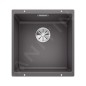 Blanco Subline 400 - Évier en Silgranit, 430x460 mm, InFino, gris rocher 523423 Blanco Subline 400 - Évier en Silgranit, 430x460 mm, InFino, gris rocher 523423