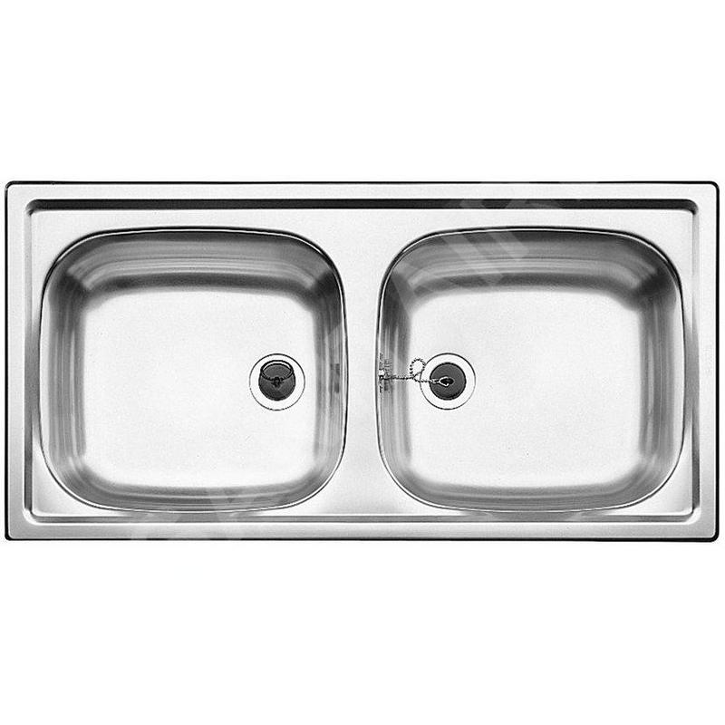Blanco Top EZ - Évier, 860x435 mm, inox 500372