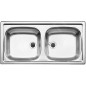 Blanco Top EZ - Évier, 860x435 mm, inox 500372