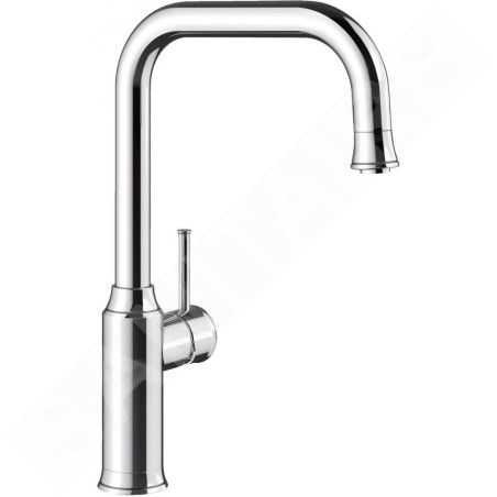 Blanco Livia S - Mitigeur d’évier avec douchette extractible, chrome 521288
