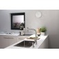 Hansgrohe Talis M51 - Mitigeur d'évier M5117-H300 avec douchette extractible, sBox, finition inox 73867800