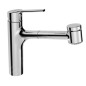 Hansa Ronda - Mitigeur d’évier avec douchette extractible, chrome 03382273