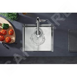 Hansgrohe Éviers - Evier encastré S719-U450, inox 43426800