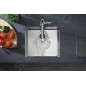 Hansgrohe Éviers - Evier encastré S719-U450, inox 43426800 Hansgrohe Éviers - Evier encastré S719-U450, inox 43426800