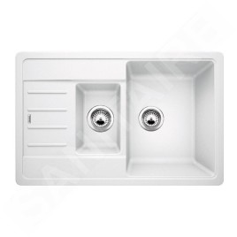 Blanco Legra 6 - Évier en silgranit, 780x500 mm, blanc 521304