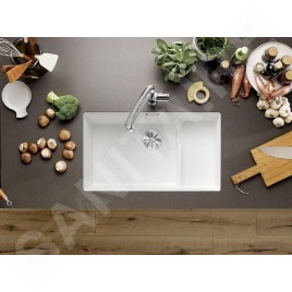 Blanco Subline 700 - Évier en Silgranit, 730x460 mm, InFino, blanc 523542