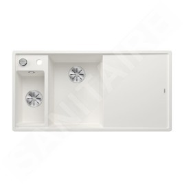Blanco Axia III 6 - Évier en silgranit 1000x510 mm, avec commande de vidage et accessoires, InFino, blanc 524657
