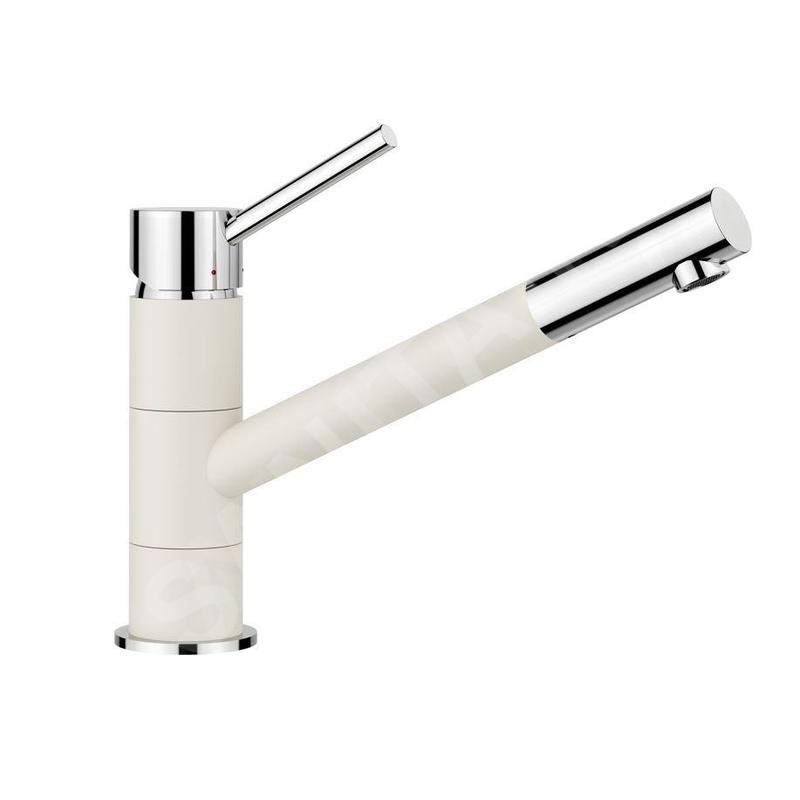 Blanco Kano - Mitigeur d'évier, blanc doux/chrome 526951