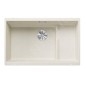 Blanco Subline 700 - Évier en silgranit, 730x460 mm, avec accessoires, InFino, blanc doux 527171