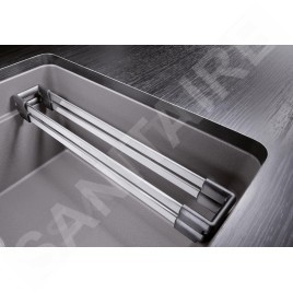Blanco Etagon 700 - Évier en silgranit, 730x460 mm, avec accessoires, InFino, gris 527261