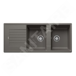 Blanco Zia 8 - Évier en silgranit, 1160x500 mm, gris 527392