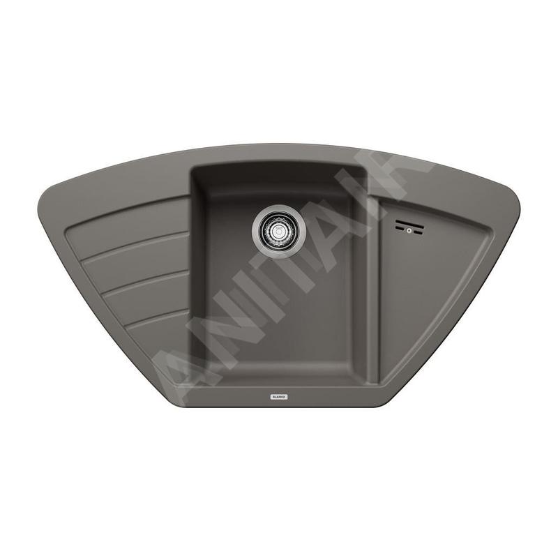 Blanco Zia 9 - Évier en silgranit, 930x510 mm, gris 527395