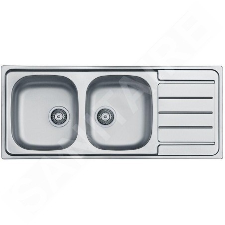 Alveus Line - Évier 1160x500 mm, inox 1087978