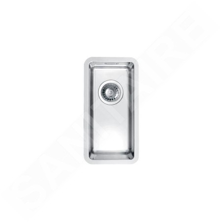 Alveus Kombino - Évier 217x437 mm, avec commande du vidage, inox 1100233