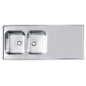 Alveus Classic Pro - Évier 1400x600 mm, inox 1132129