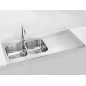 Alveus Classic Pro - Évier 1400x600 mm, inox 1132129
