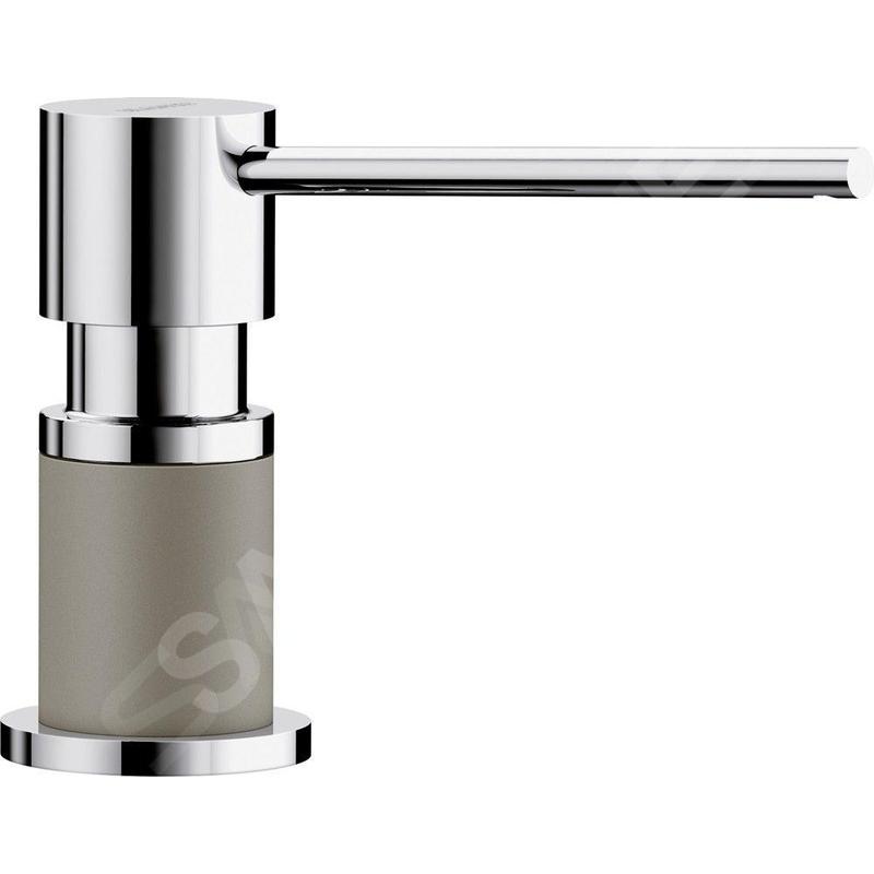 Blanco Accessoires - Distributeur de savon Lato, tartufo / chrome 525816