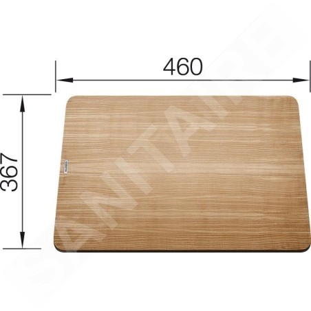 Blanco Accessoires - Planche à découper 460x367 mm, frêne 229411