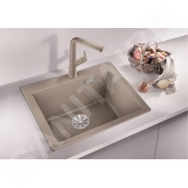 Blanco Pleon 5 - Évier en silgranit, 515x510 mm, café 521677