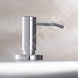 Keuco Plan - Distributeur de savon, encastrable, 500 ml, chrome 14949010200