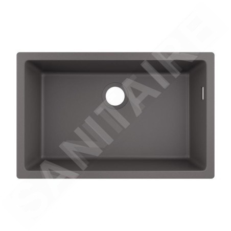 Hansgrohe Éviers - Evier encastré granit S510-U660, pierre grise 43432290