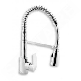 Novaservis Nobless Wat - Robinetterie d’évier avec bras flexible et douchette, chrome 40481,0