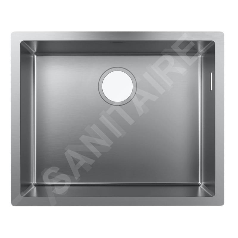 Hansgrohe Éviers - Evier encastré S719-U500, inox 43427800 Hansgrohe Éviers - Evier encastré S719-U500, inox 43427800