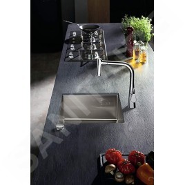 Hansgrohe Éviers - Evier encastré S719-U500, inox 43427800