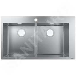 Hansgrohe Éviers - Évier à encastrer S711-F765, inox 43303800