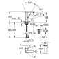 Grohe Plus - Mitigeur de lavabo digital L, avec vidage Push-Open, chrome 23958003